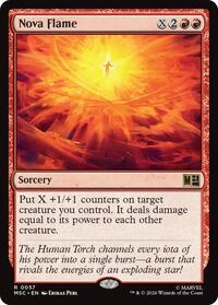 Nova Flame (57) [Commander: Marvel Super Heroes]