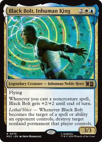 Black Bolt, Inhuman King (76) [Commander: Marvel Super Heroes]