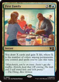 First Family (83) [Commander: Marvel Super Heroes]