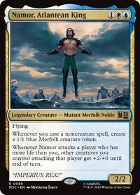 Namor, Atlantean King (88) [Commander: Marvel Super Heroes]