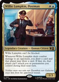 Willie Lumpkin, Postman (101) [Commander: Marvel Super Heroes]