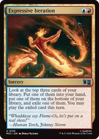 Expressive Iteration (183) [Commander: Marvel Super Heroes]