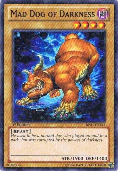 Mad Dog of Darkness (Starfoil) (BP01-EN113) [Battle Pack: Epic Dawn]