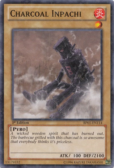 Charcoal Inpachi (Starfoil) (BP01-EN114) [Battle Pack: Epic Dawn]
