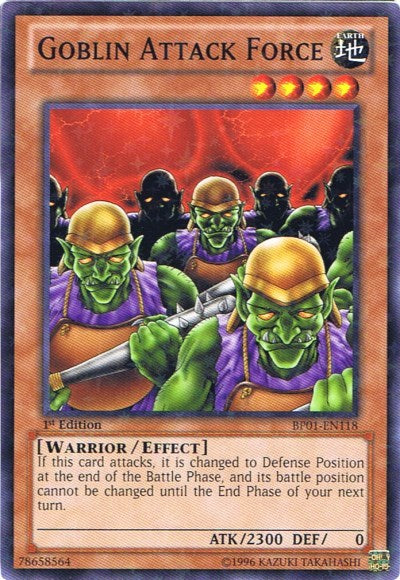 Goblin Attack Force (Starfoil) (BP01-EN118) [Battle Pack: Epic Dawn]