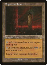 Phyrexian Tower (322) [Urza's Saga]
