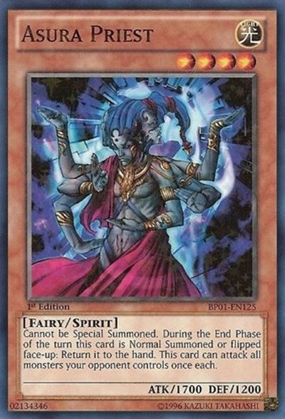 Asura Priest (Starfoil) (BP01-EN125) [Battle Pack: Epic Dawn]