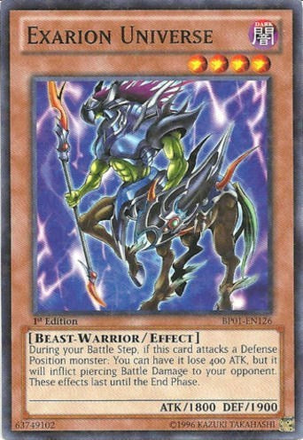 Exarion Universe (Starfoil) (BP01-EN126) [Battle Pack: Epic Dawn]