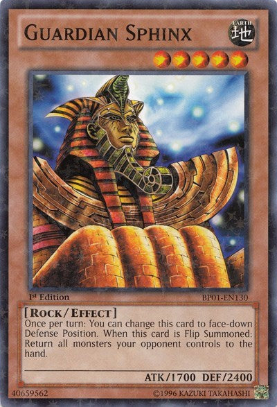 Guardian Sphinx (Starfoil) (BP01-EN130) [Battle Pack: Epic Dawn]