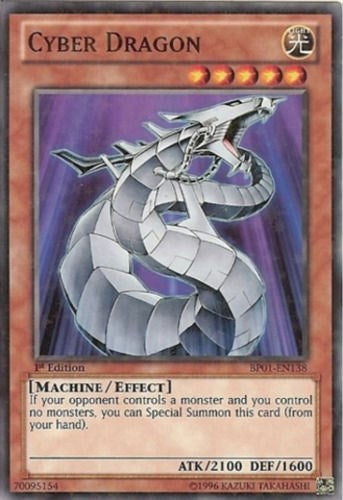 Cyber Dragon (Starfoil) (BP01-EN138) [Battle Pack: Epic Dawn]