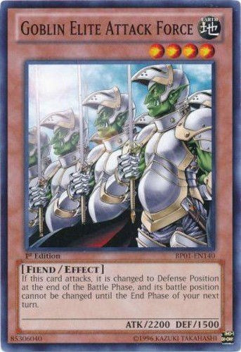 Goblin Elite Attack Force (Starfoil) (BP01-EN140) [Battle Pack: Epic Dawn]