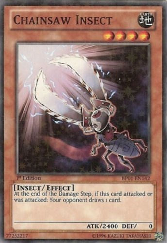 Chainsaw Insect (Starfoil) (BP01-EN142) [Battle Pack: Epic Dawn]