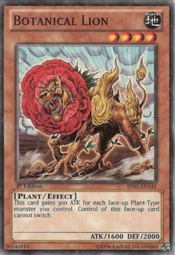 Botanical Lion (Starfoil) (BP01-EN145) [Battle Pack: Epic Dawn]