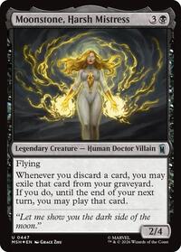 Moonstone, Harsh Mistress (Surge Foil) (447) [Marvel Super Heroes]