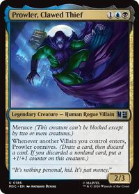 Prowler, Clawed Thief (186) [Marvel Super Heroes]