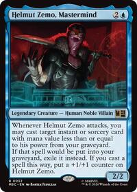 Helmut Zemo, Mastermind (32) [Commander: Marvel Super Heroes]