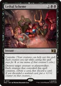 Lethal Scheme (157) [Commander: Marvel Super Heroes]