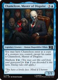 Chameleon, Master of Disguise (148) [Commander: Marvel Super Heroes]