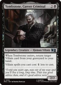 Tombstone, Career Criminal (0160) (160) [Commander: Marvel Super Heroes]