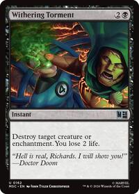 Withering Torment (162) [Commander: Marvel Super Heroes]