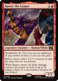 Batroc the Leaper (49) [Commander: Marvel Super Heroes]