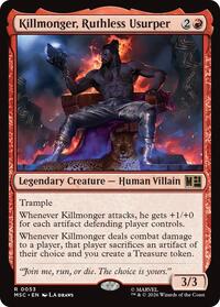 Killmonger, Ruthless Usurper (53) [Commander: Marvel Super Heroes]