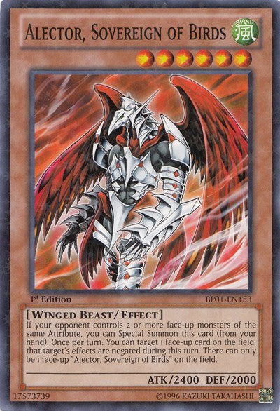 Alector, Sovereign of Birds (Starfoil) (BP01-EN153) [Battle Pack: Epic Dawn]