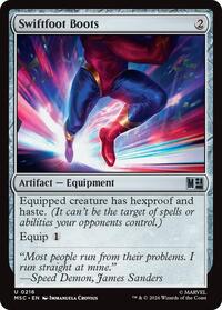 Swiftfoot Boots (216) [Commander: Marvel Super Heroes]