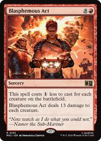 Blasphemous Act (163) [Commander: Marvel Super Heroes]