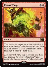 Chaos Warp (164) [Commander: Marvel Super Heroes]