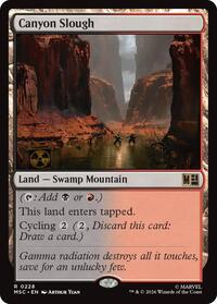 Canyon Slough (228) [Commander: Marvel Super Heroes]