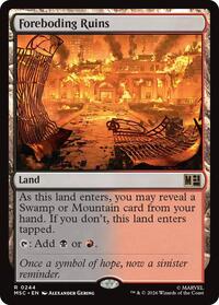 Foreboding Ruins (244) [Commander: Marvel Super Heroes]