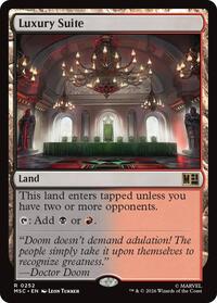 Luxury Suite (Surge Foil) (252) [Commander: Marvel Super Heroes]