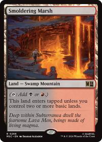 Smoldering Marsh (266) [Commander: Marvel Super Heroes]
