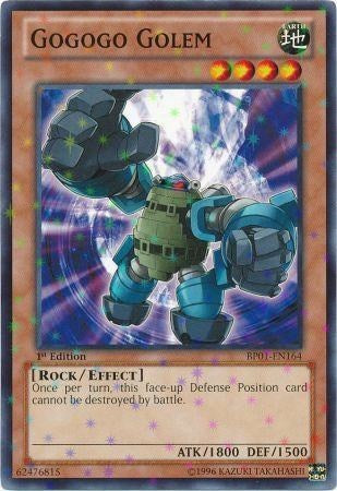 Gogogo Golem (Starfoil) (BP01-EN164) [Battle Pack: Epic Dawn]
