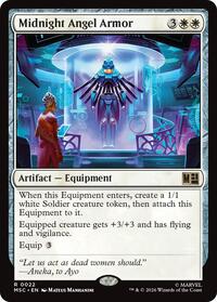 Midnight Angel Armor (22) [Commander: Marvel Super Heroes]