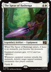 The Spear of Bashenga (25) [Commander: Marvel Super Heroes]