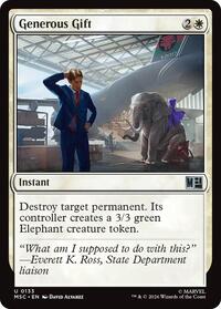 Generous Gift (133) [Commander: Marvel Super Heroes]