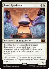 Loyal Retainers (136) [Commander: Marvel Super Heroes]