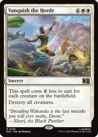 Vanquish the Horde (146) [Commander: Marvel Super Heroes]