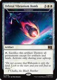 Orbital Vibranium Bomb - Scourglass (276) [Commander: Marvel Super Heroes]