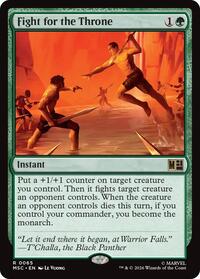 Fight for the Throne (65) [Commander: Marvel Super Heroes]