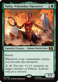 Nakia, Wakandan Operative (69) [Commander: Marvel Super Heroes]