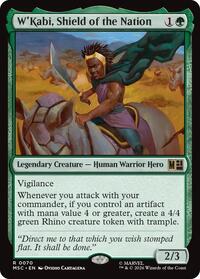 W'Kabi, Shield of the Nation (70) [Commander: Marvel Super Heroes]
