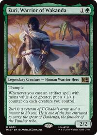 Zuri, Warrior of Wakanda (72) [Commander: Marvel Super Heroes]
