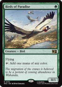Birds of Paradise (170) [Commander: Marvel Super Heroes]