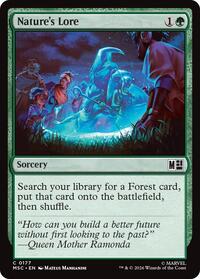 Nature's Lore (177) [Commander: Marvel Super Heroes]