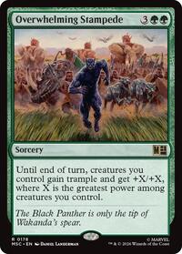 Overwhelming Stampede (178) [Commander: Marvel Super Heroes]