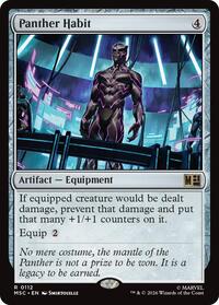 Panther Habit (112) [Commander: Marvel Super Heroes]