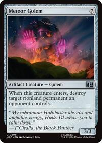 Meteor Golem (205) [Commander: Marvel Super Heroes]